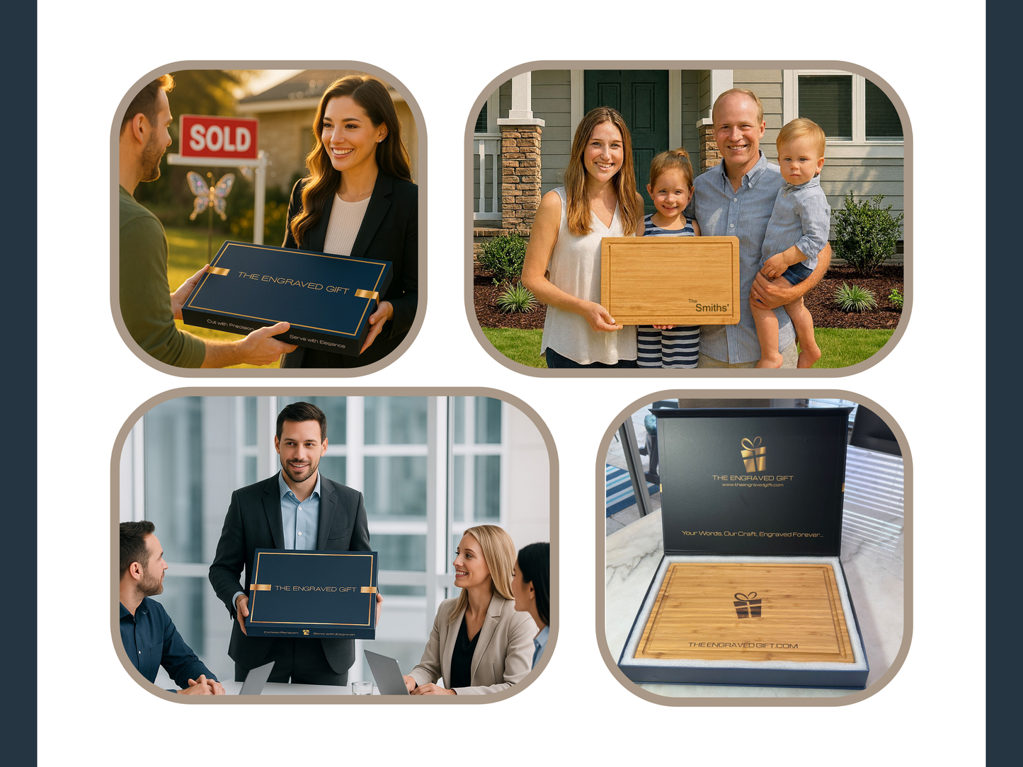 Realtor Closing Gift, Gift Box & Thank You Card