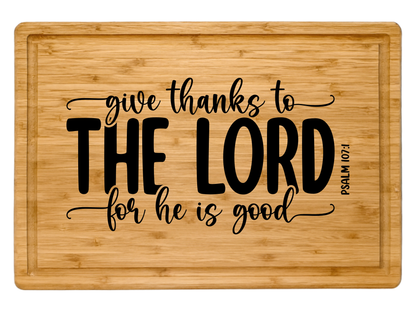 Thanksgiving - The LORD